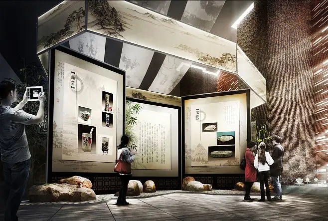 展廳設(shè)計(jì) ，展廳 ，鑫時(shí)空